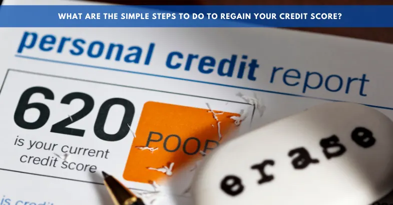 regain your credit score