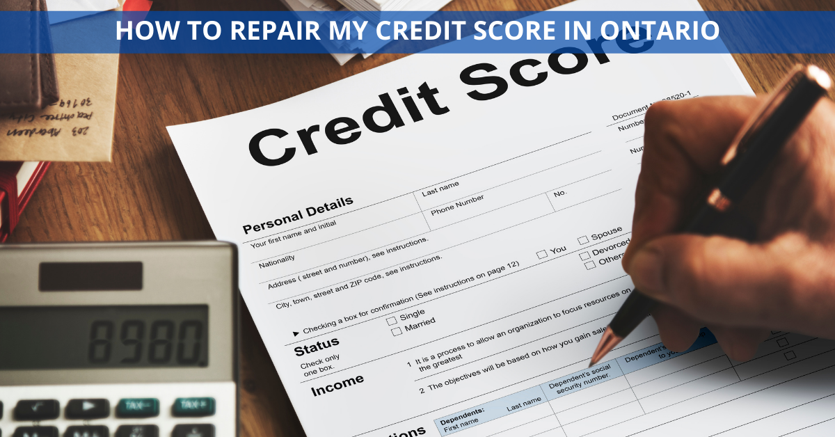 repair credit score in Ontario