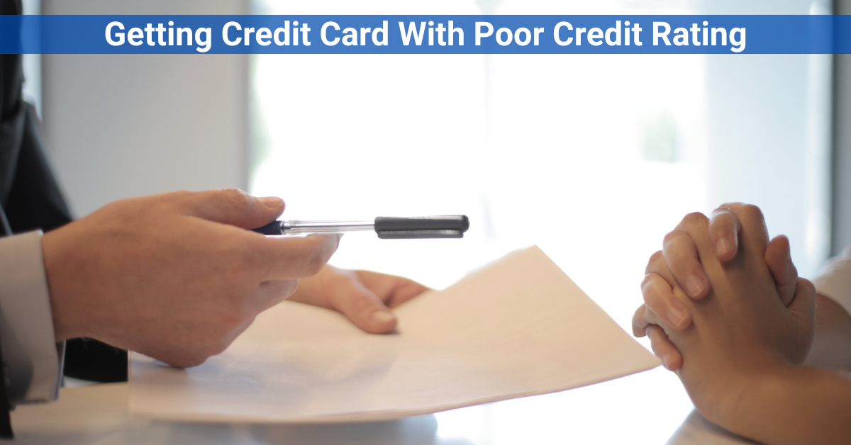 Credit Card Poor Credit Rating